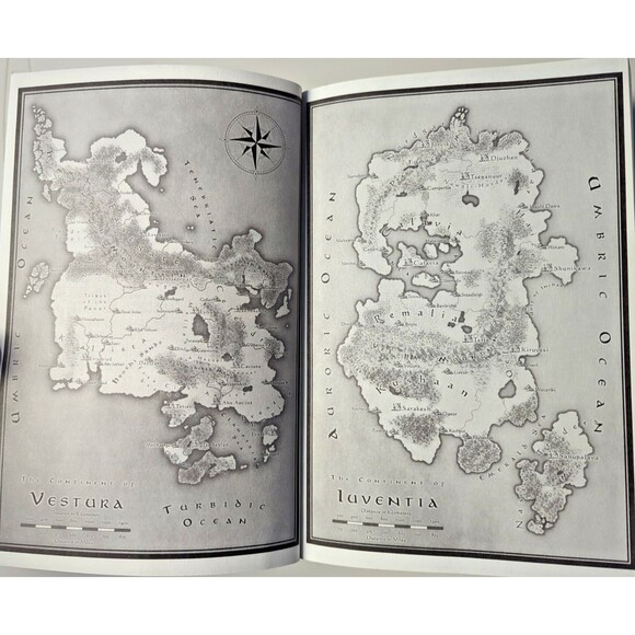 **SIGNED** The Storm Beneath the Glass – The Ultideic Prophecies (Paperback) - Picture 5 of 7